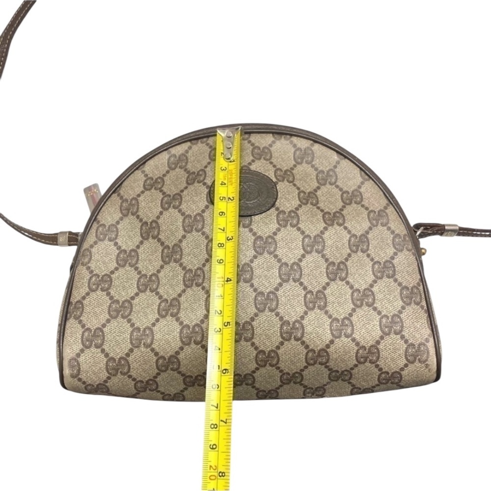 Gucci vintage brown gg supreme crossbody bag AMAZING - Picture 4 of 15